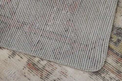 Oushak Türkische Fußmatte Teppich 2x3 PFIRSICH Anatolisch Handarbeit Vintage Klein Kelim Teppich - Bild 7 von 9