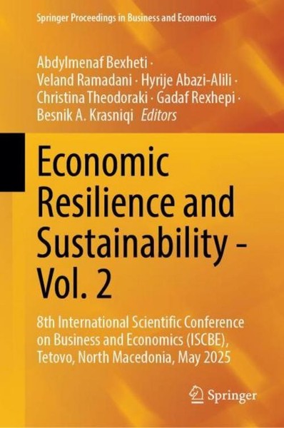 Economic Resilience And Sustainability - Vol. 2 Abdylmenaf Bexheti-image