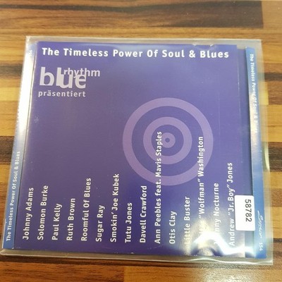 VARIOUS the timeless power of soul & blues VG/VG+ (CD Album, Rock, Zensor)