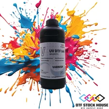 Varnish UV DTF  Flexible Ink For Epson F1080 XP600 3200 Printhead  1000ml