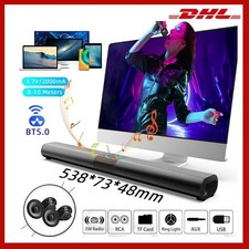 Bluetooth 5.0 TV-Soundbar-Lautsprecher Soundbar für TV Geräte Soundbar Fernseher