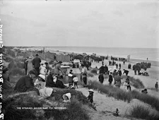 Strand, Rosslare, Co. Wexford c1900 Ireland OLD PHOTO