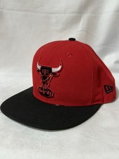 Chicago Bulls New Era 59FIFTY Hardwood Classics Basic Snapback Hat Red