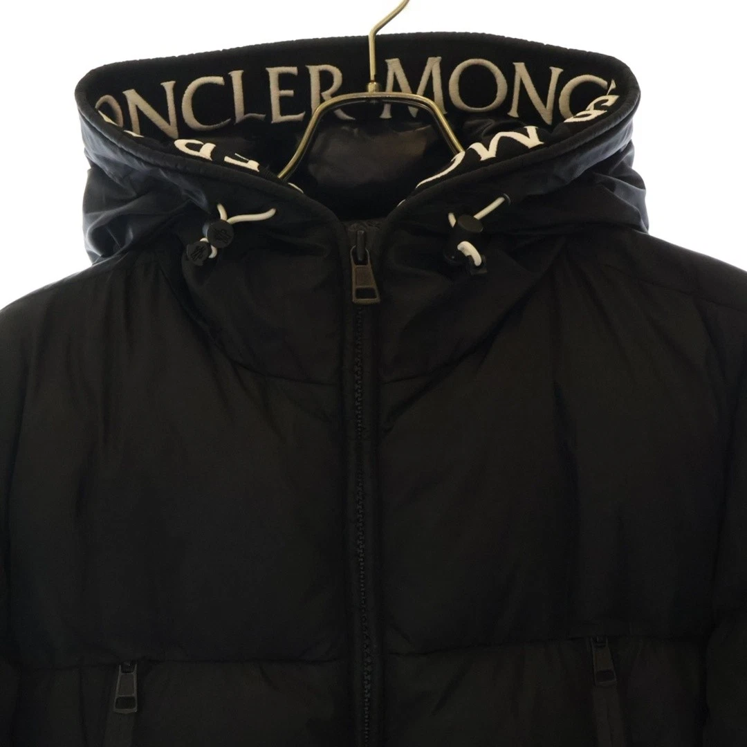 MONCLER MONTCLA felpa con cappuccio logo ricamato zip piumino usato7e9bf