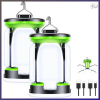 LED Campinglampe 7 Leuchtmodi 60 Leds 2 StüCk Laterne FüR Outdoor Camping