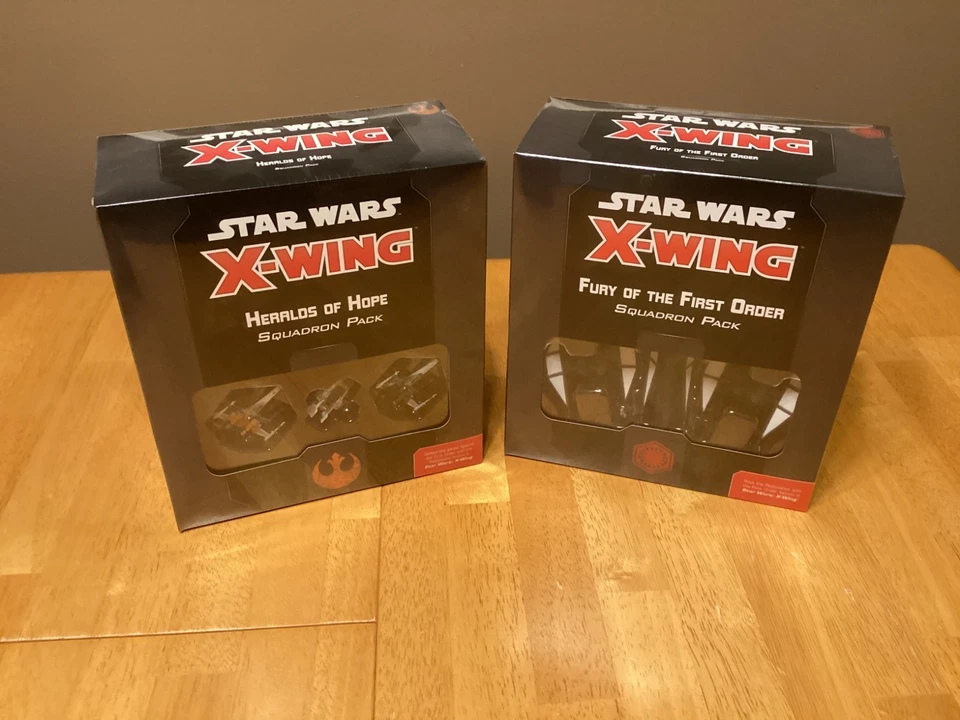 Star Wars: X-Wing 2ª Ed. Paquetes de escuadrón para las 7 facciones - TOTALMENTE NUEVOS, PRECINTADOS Foto 4 de 4