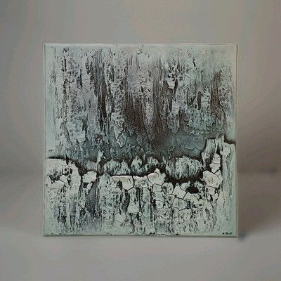 N. Rönsch Abstrakt MALEREI Kunst Original BILD Gemälde MODERN Unikat 5ocm X 5ocm