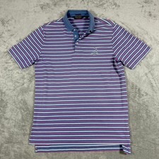 Polo Ralph Lauren Pinehurst Para Hombres M Polo Azul Rosa Rayas