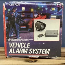 Mobile Alert Vehicle Alarm System Vintage 49-770