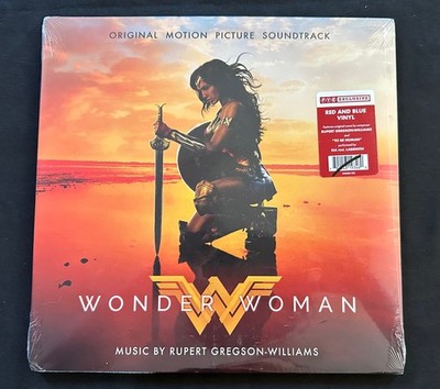 WONDER WOMAN- OST - 2-LP - RED AND BLUE VINYL - FYE LE EXCLUSIVRE - BRAND NEW!
