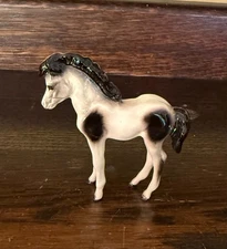 Hagen Renaker Horse Designer Workshop Shetland Pony Foal Rascal in Pinto Mint