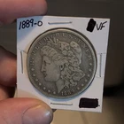 Morgan Silver Dollar 1889 $1 VF New Orleans Mint 0.9 Fine Silver Coin
