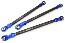 Blue Front and Rear Upper Suspension Links for Axial SCX6 RC Crawler 254002
