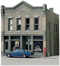 Design-Preservation Roadkill Cafe Kit - N Scale Model Railroad Building