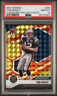 2021 PANINI MOSAIC FUSION RED/YELLOW CHOICE #282 TOM BRADY 44/80 PSA 10