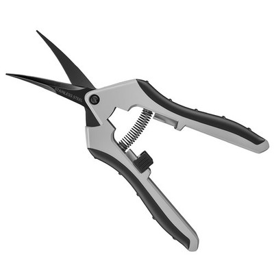 6.5'' Ultra Sharp Pruning Shears - Professional Garden Scissors with Curved St...