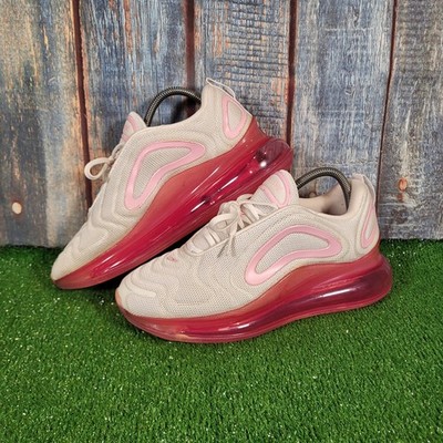NIKE AIR MAX 720 DAMEN-SNEAKER WEISS PINK RISE LASER FUCHSIA UK 6,5