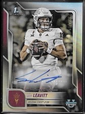 Sam Leavitt Bowman Chrome 2025 Refractor /299 Auto