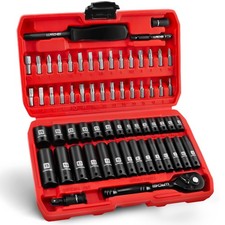 14 Drive Socket Wrench Set 14inch Impact Socket Set Metric415mm Deep And Sh