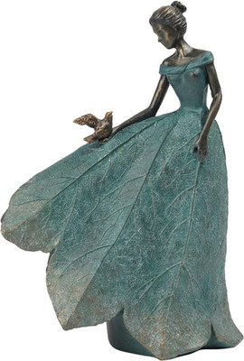 Fairy Statue Collection Home Decoration - Leaf Angel Girls Resin Home Garden Dec