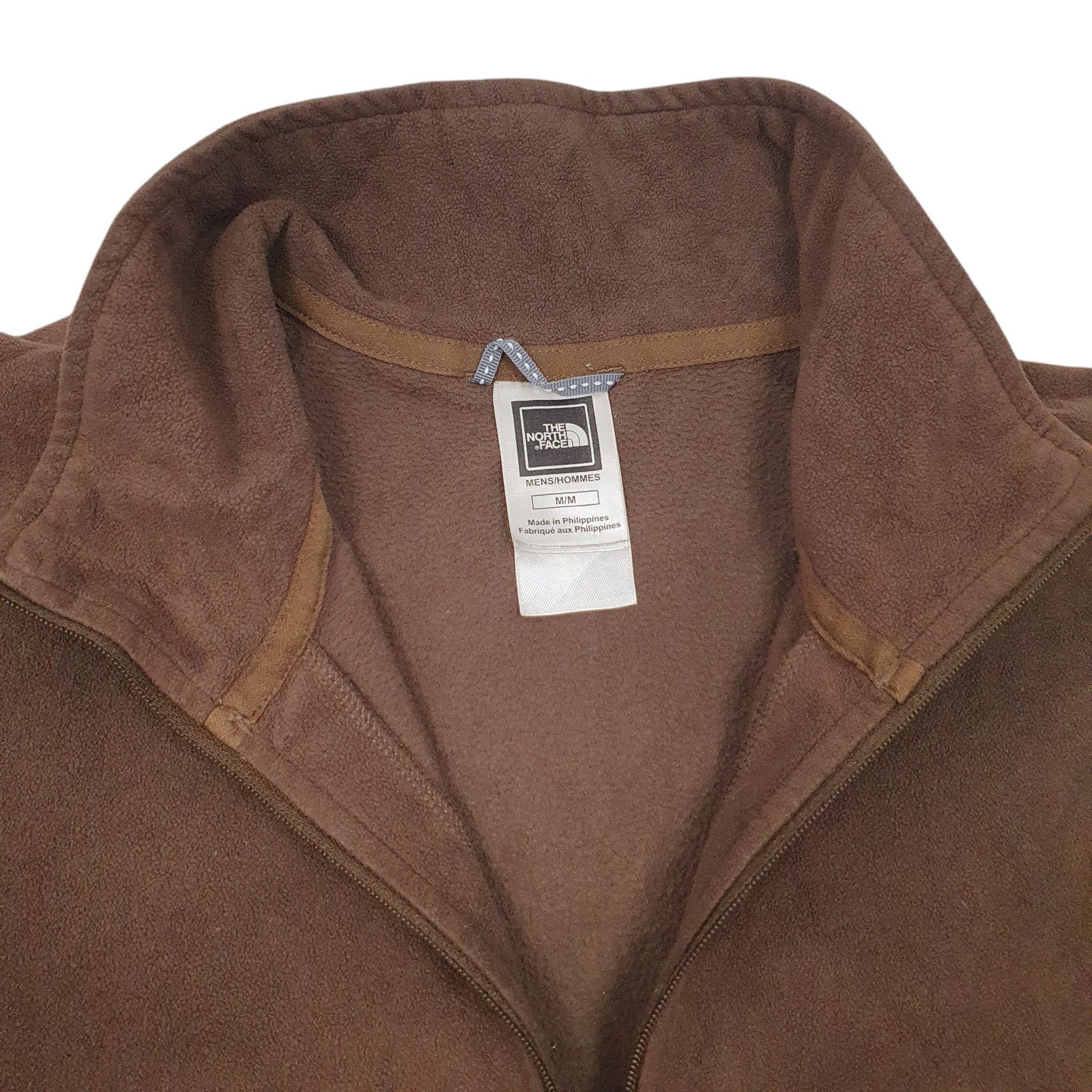 THE NORTH FACE 1/4 Quarter Zip Polyester Fleece Jumper Mens M image 2