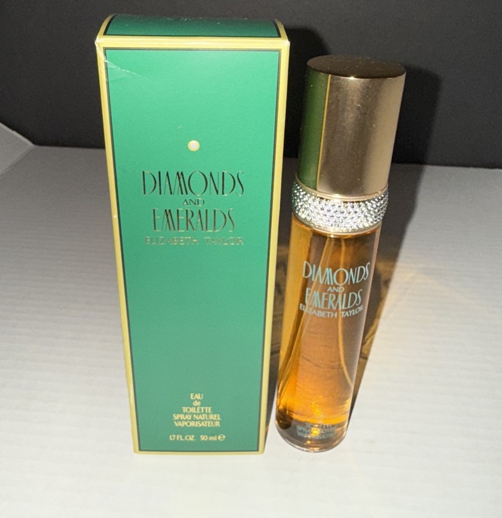DIAMONDS AND EMERALDS by ELIZABETH TAYLOR For Women NEW in Box
