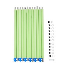 6 Pcs Trampoline Net Poles Universal Trampoline Replacement Enclosure Poles