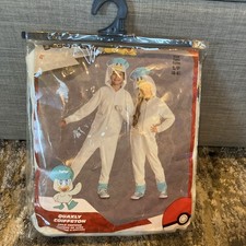 Pokemon Quaxly Costume Hooded Jumpsuit Child Size S/P 4-6 Yrs Duck Bird Costume