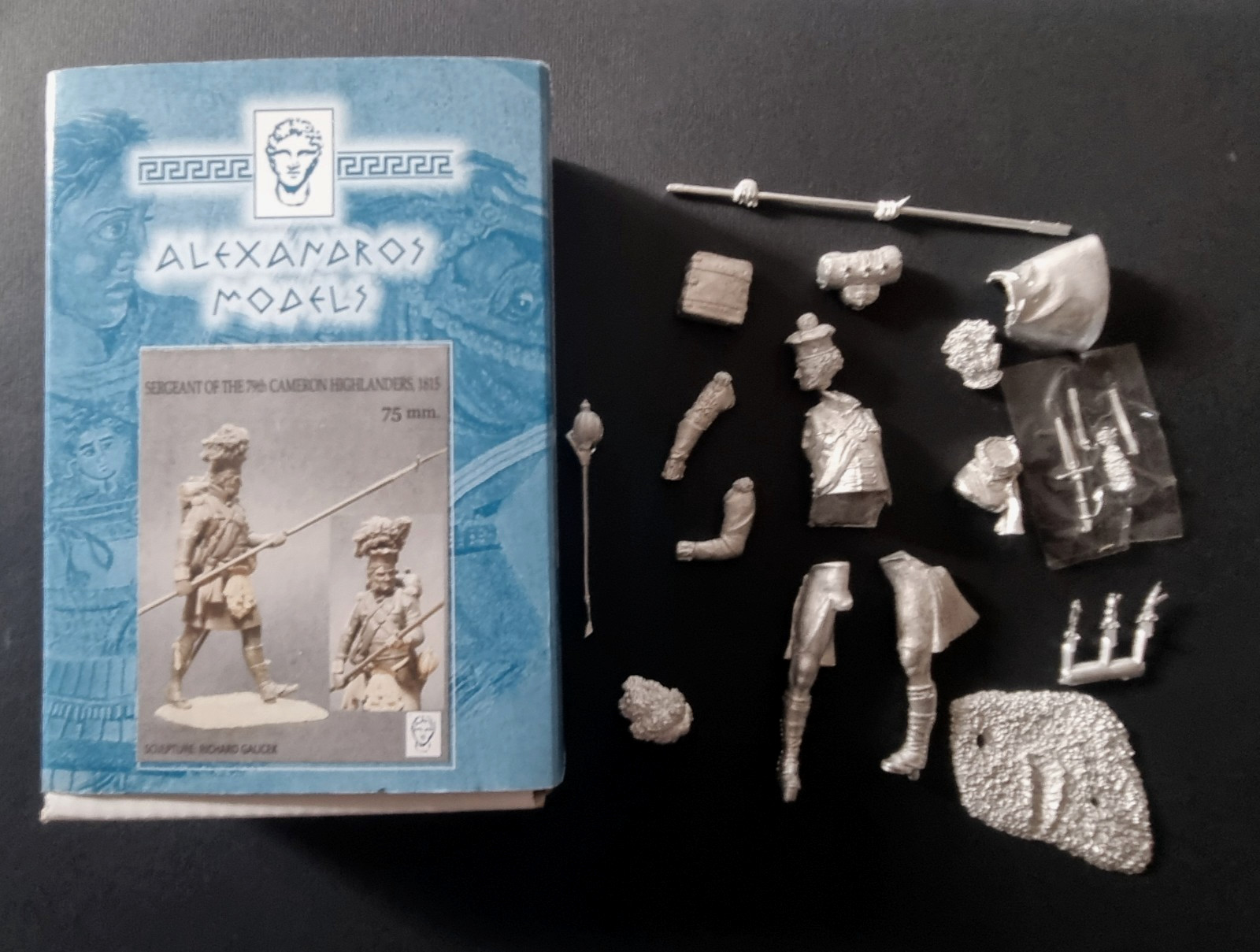 ALEXANDROS MODELS 75 mm. SERGEANT OF THE CAMERON HIGHLANDERS 1815