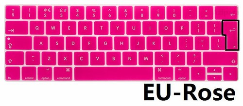 Soft for Macbook Pro 13 15 2016 2018 A1706 A1989 A1707 Keyboard Cover US EU Sili - Afbeelding 25 van 25