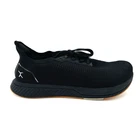 Mens 10.5 (Womens 12) Flux Adapt Runner Black Athletic Knit Shoes Sneakers
