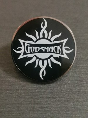 GODSMACK I Stand Alone Voodoo Under Your Scars Pin Badge Patch Neu Hochwertig