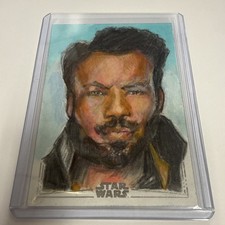 2025 Topps Star Wars Smugglers Outpost SKETCH 1/1 BY NEIL A. BRADY