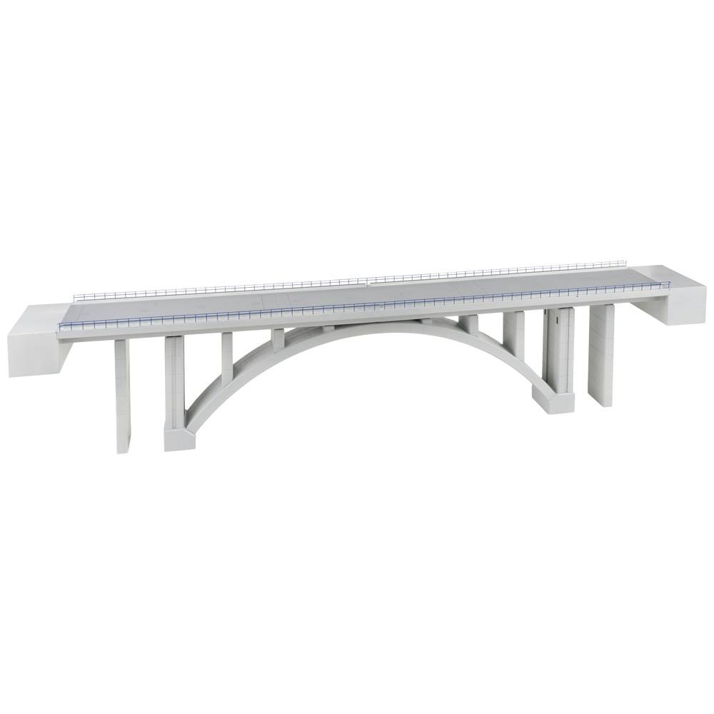 Pont en arc de cercle H0 Faller 120505 double voie viaduc miniature 1m