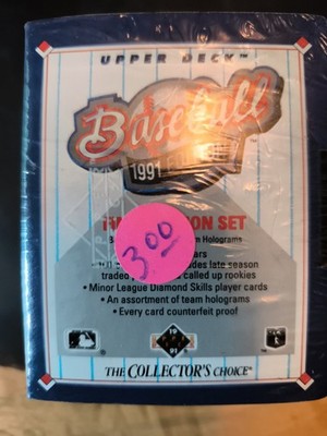 1991 Upper Deck Final Edition Set - Factory Sealed Box