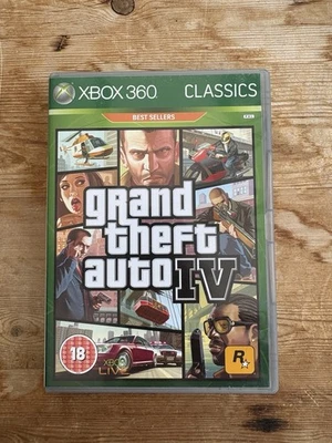 Grand Theft Auto IV Xbox 360 Classics PAL USK 18 Manual Map Liberty City Guide - Image 1 of 4