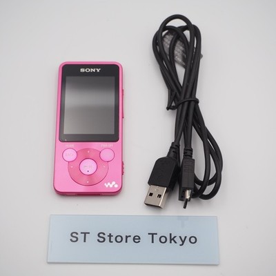 [EXC] SONY NW-S784 Walkman Digital Media Player MP3 8GB Pink Japanese Tested