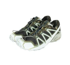 11 by BBS X Salomon SS17 Speedcross 4 Trail Runners, Size 7.5, Green