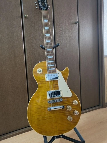 Gibson Traditional 2015 100th Anniversary Tiger Flame Top Guitar