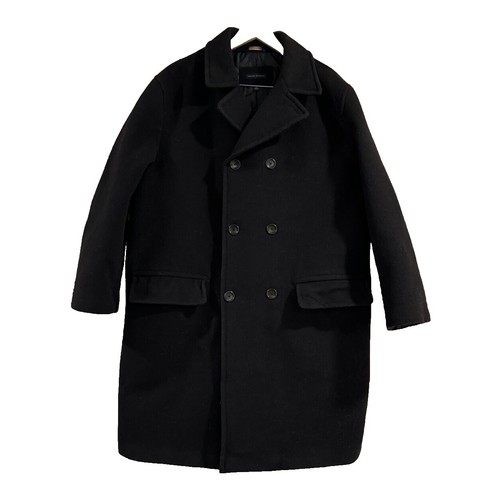 NWT BANANA REPUBLIC MEN WOOL BLEND PEA COAT Outerwear Coat Jacket