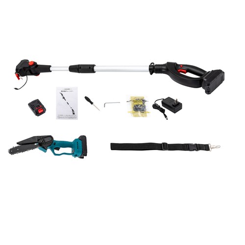 Cordless Chainsaw Pole Tool Tree Pruner Telescopic For Makita 18V (w/ Battery) - Picture 3 of 18
