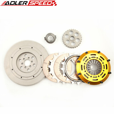 ADLERSPEED RACE CLUTCH TWIN DISC FOR TOYOTA 4RUNNER PICKUP 22R 22RE 2.4L 1980-88