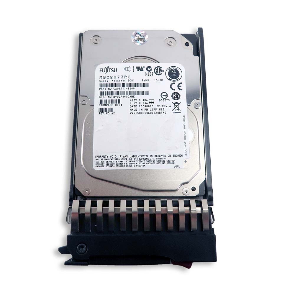 73GB SAS 2.5"" 15K 3Gb/s HDD - MBC2073RC