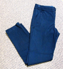 BANANA REPUBLIC Martin Fit Zippered Pockets Stretch Pants sz 12 BLACK