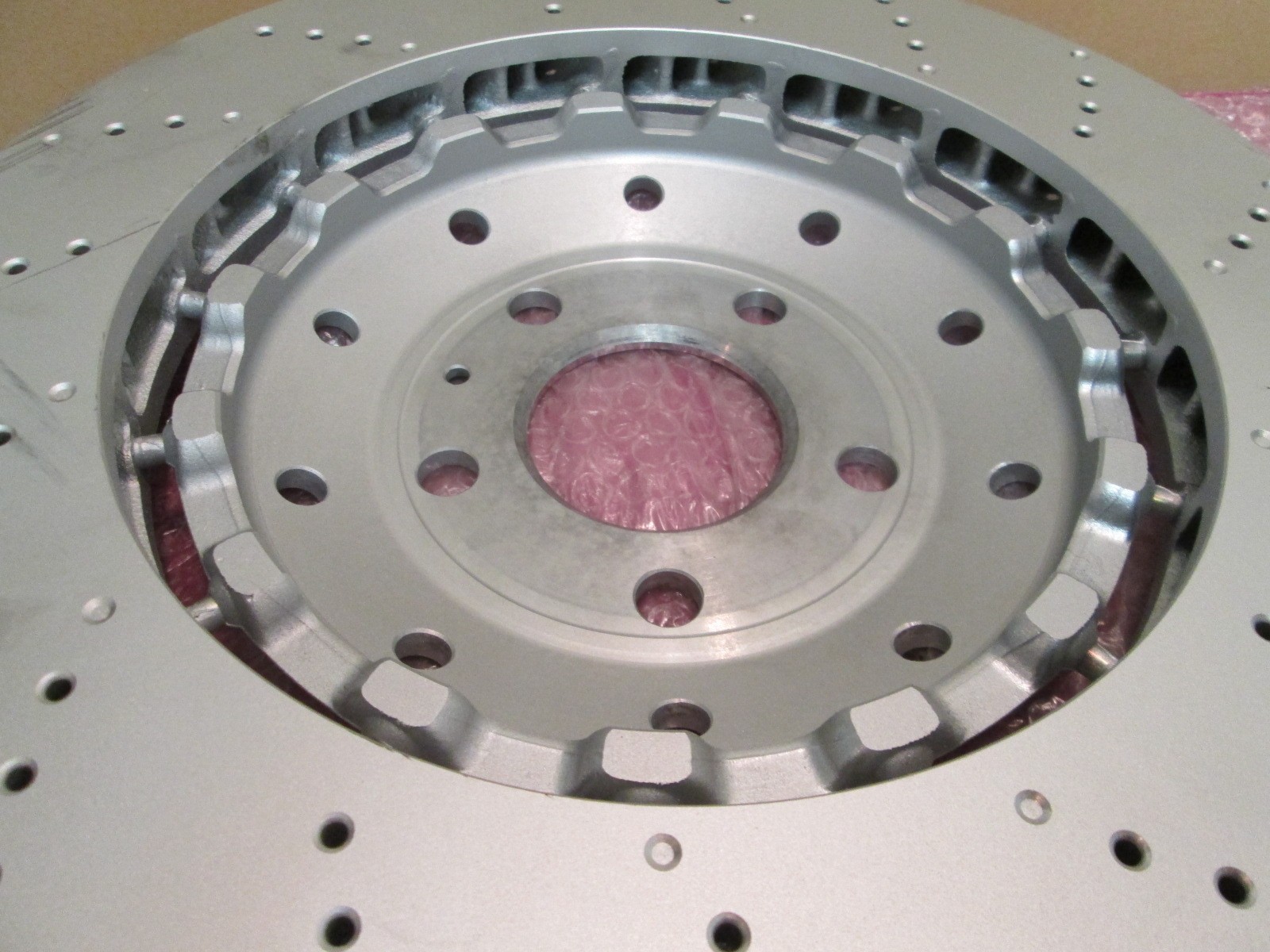  LAMBORGHINI GALLARDO LP560 2009 FRONT BRAKE ROTOR DISC # 420615601B
