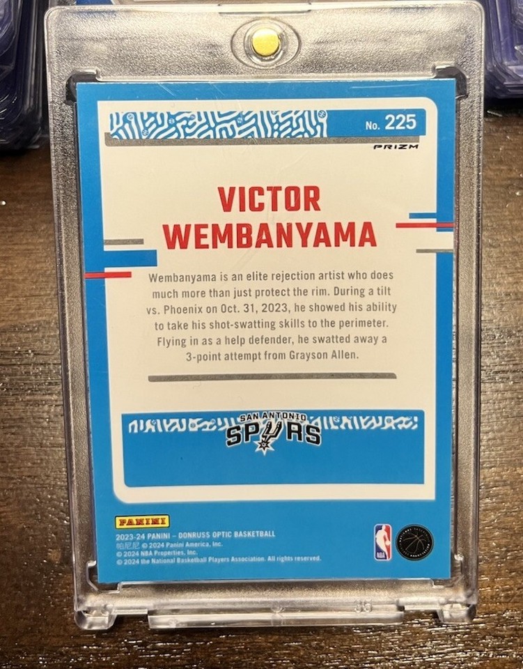 victor-wembanyama-silver-prizm-holo-2023-24-donruss-optic-rated-rookie