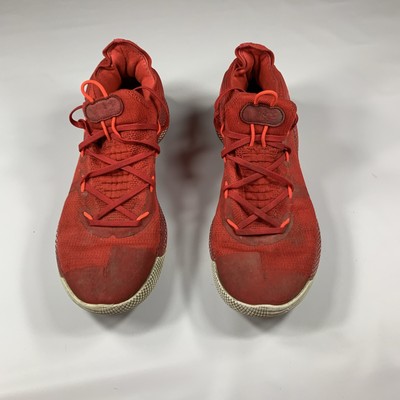Under Armour Curry 6 Team Red Basketball Shoes Men display picture 2