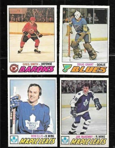 1977-78 OPC O PEE CHEE NHL HOCKEY CARD ERROR VARIATION 265-396 & INSERT SEE LIST - Picture 10 of 365