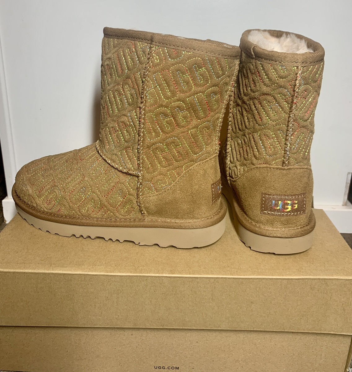 Boots Toddler Gold Toddler Uggs Ugg Jorie Sparkle Uggs Toddler UGG