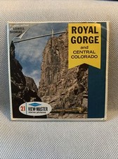 View-Master A323, Royal Gorge and Central Colorado, 3 Reel Set w/booklet 1B